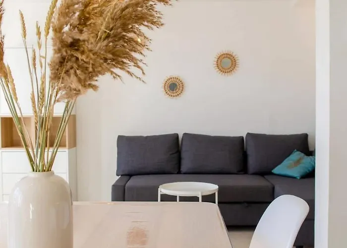 Solera 3 Etoiles, Jardin, 30m 아파트 *